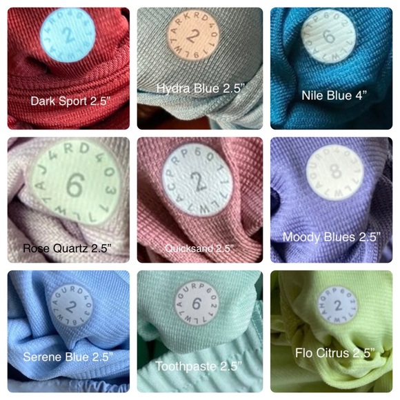 Lululemon Hotty Hot Size Dot Color Codes!!!! - Picture 5 of 10